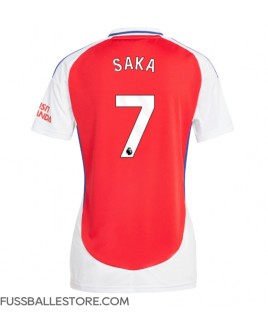 Günstige Arsenal Bukayo Saka #7 Heimtrikot Damen 2024-25 Kurzarm